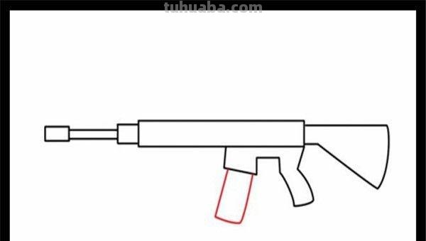 枪怎么画简笔画（狙击枪怎么画简笔画）
