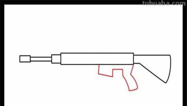 枪怎么画简笔画（狙击枪怎么画简笔画）