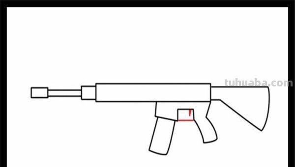 枪怎么画简笔画（狙击枪怎么画简笔画）