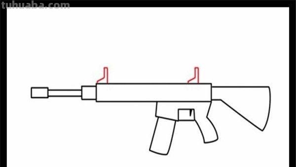 枪怎么画简笔画（狙击枪怎么画简笔画）