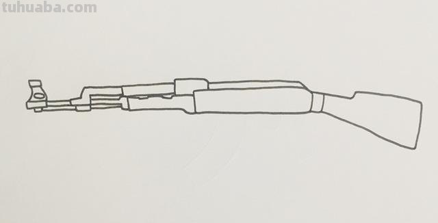 枪怎么画简笔画（狙击枪怎么画简笔画）