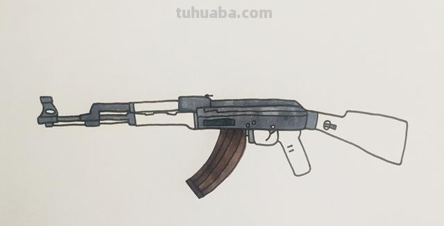 枪怎么画简笔画（狙击枪怎么画简笔画）
