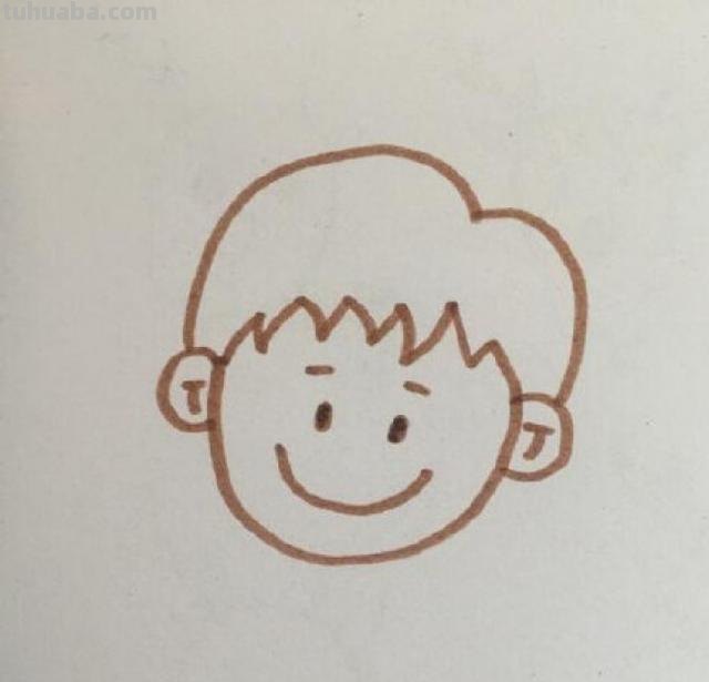 小男孩怎么画简笔画（可爱的小男孩怎么画简笔画）