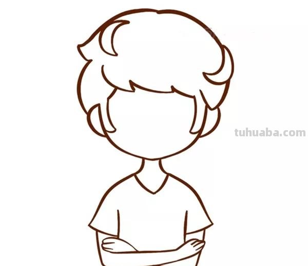 小男孩怎么画简笔画（可爱的小男孩怎么画简笔画）
