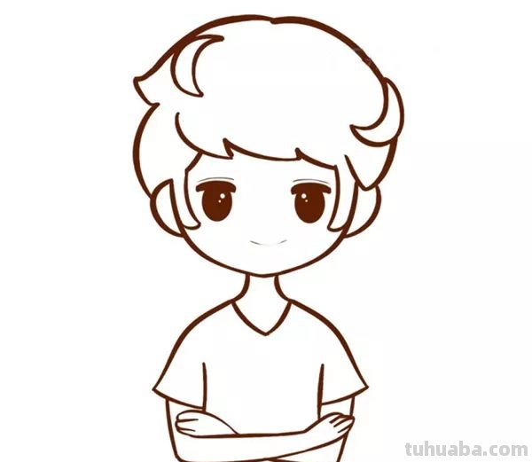 小男孩怎么画简笔画（可爱的小男孩怎么画简笔画）