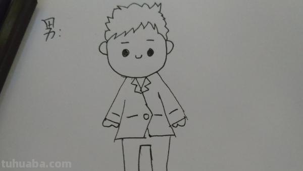 小男孩怎么画简笔画（可爱的小男孩怎么画简笔画）