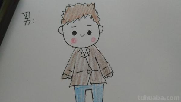 小男孩怎么画简笔画（可爱的小男孩怎么画简笔画）