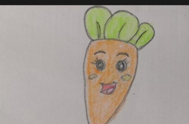 萝卜怎么画简笔画（小兔子拔萝卜怎么画简笔画）