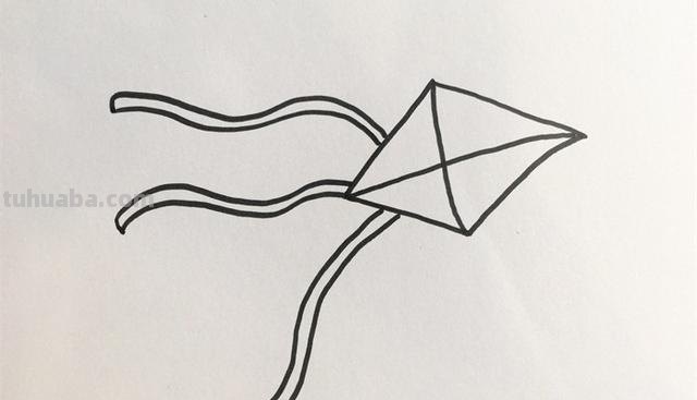 风筝怎么画简笔画（风筝怎么画简笔画图片）
