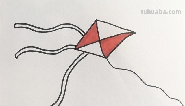 风筝怎么画简笔画（风筝怎么画简笔画图片）