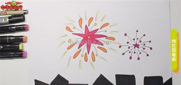 烟花怎么画简笔画(烟花怎么画简笔画又漂亮) 烟花怎么画简笔画(烟花怎么画简笔画又漂亮)