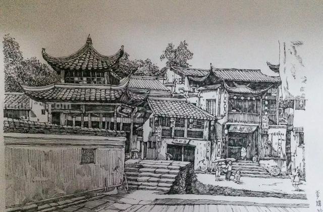 速写风景单体(速写风景单体临摹) 速写风景单体(速写风景单体临摹)