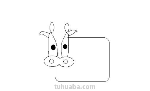 简笔画的牛怎么画（简笔画的牛怎么画?）