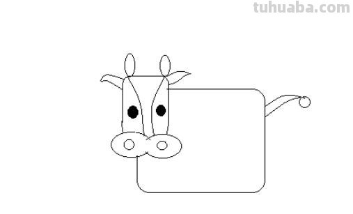 简笔画的牛怎么画（简笔画的牛怎么画?）