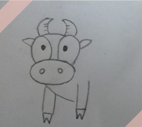 简笔画的牛怎么画（简笔画的牛怎么画?）