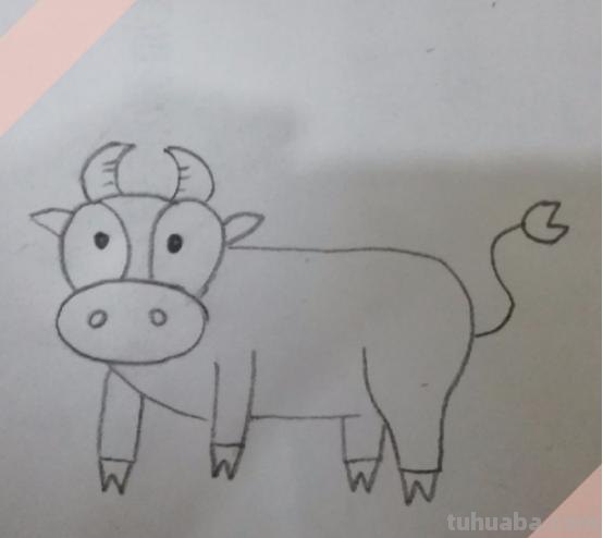 简笔画的牛怎么画（简笔画的牛怎么画?）