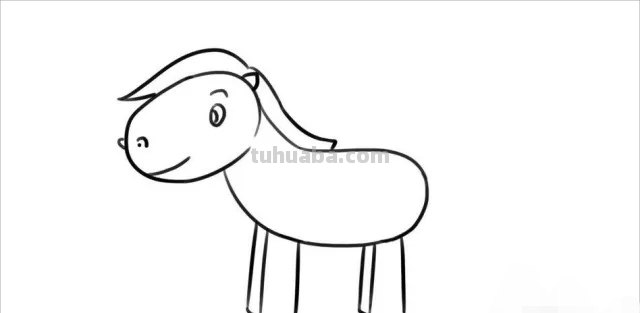 马的简笔画怎么画（马的简笔画怎么画又简单又可爱）