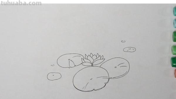 荷叶风景速写（荷叶风景速写图片）