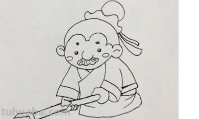 老人怎么画简笔画(坐着的老人怎么画简笔画) 老人怎么画简笔画(坐着的老人怎么画简笔画)