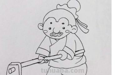 老人怎么画简笔画(坐着的老人怎么画简笔画) 老人怎么画简笔画(坐着的老人怎么画简笔画)