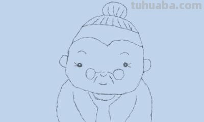 老人怎么画简笔画(坐着的老人怎么画简笔画) 老人怎么画简笔画(坐着的老人怎么画简笔画)