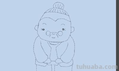 老人怎么画简笔画(坐着的老人怎么画简笔画) 老人怎么画简笔画(坐着的老人怎么画简笔画)