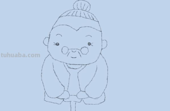 老人怎么画简笔画(坐着的老人怎么画简笔画) 老人怎么画简笔画(坐着的老人怎么画简笔画)
