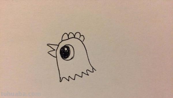 小鸡简笔画怎么画（老鹰抓小鸡简笔画怎么画）