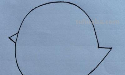 小鸡简笔画怎么画（老鹰抓小鸡简笔画怎么画）