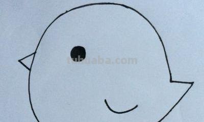 小鸡简笔画怎么画（老鹰抓小鸡简笔画怎么画）