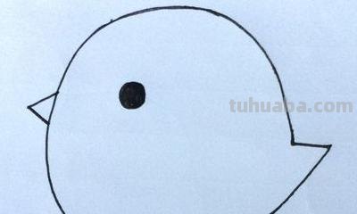 小鸡简笔画怎么画（老鹰抓小鸡简笔画怎么画）