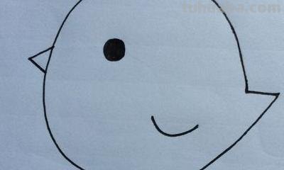 小鸡简笔画怎么画（老鹰抓小鸡简笔画怎么画）