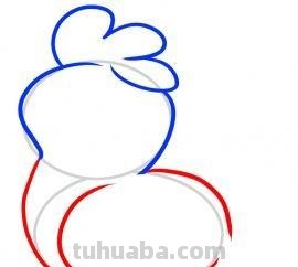 小鸡简笔画怎么画（老鹰抓小鸡简笔画怎么画）