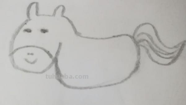 怎么画马的简笔画（怎么画马的简笔画图片）