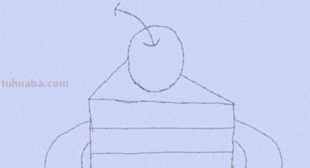 面包怎么画简笔画（牛奶和面包怎么画简笔画）