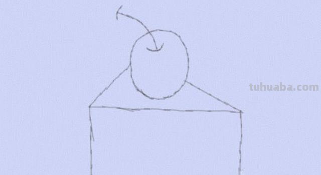 面包怎么画简笔画（牛奶和面包怎么画简笔画）