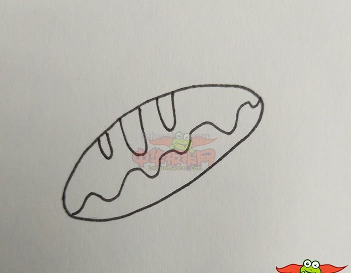 面包怎么画简笔画（牛奶和面包怎么画简笔画）