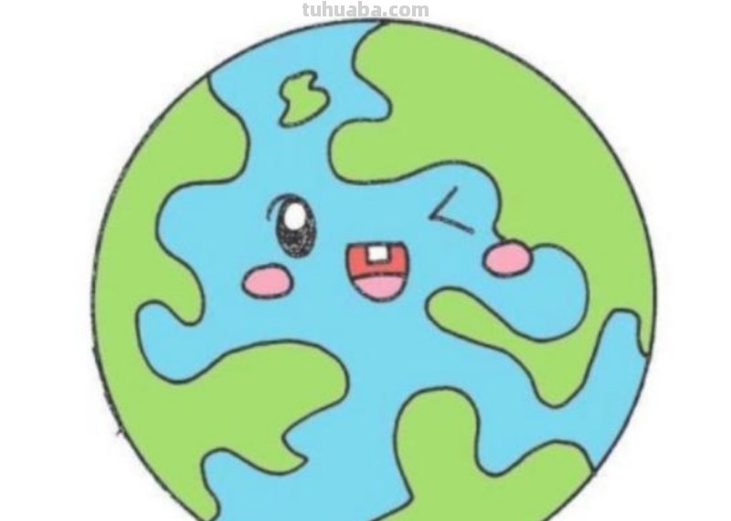 简笔画地球怎么画(简笔画地球怎么画好看又简单) 简笔画地球怎么画(简笔画地球怎么画好看又简单)