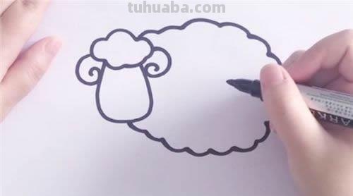 羊的简笔画怎么画(喜羊羊的简笔画怎么画) 羊的简笔画怎么画(喜羊羊的简笔画怎么画)