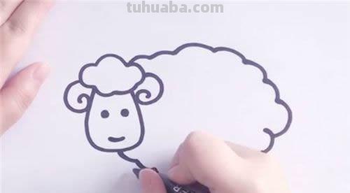 羊的简笔画怎么画(喜羊羊的简笔画怎么画) 羊的简笔画怎么画(喜羊羊的简笔画怎么画)