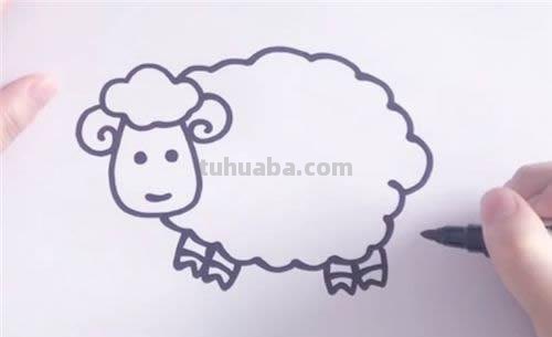 羊的简笔画怎么画(喜羊羊的简笔画怎么画) 羊的简笔画怎么画(喜羊羊的简笔画怎么画)