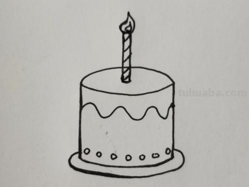 生日蛋糕速写(生日蛋糕速写图片) 生日蛋糕速写(生日蛋糕速写图片)