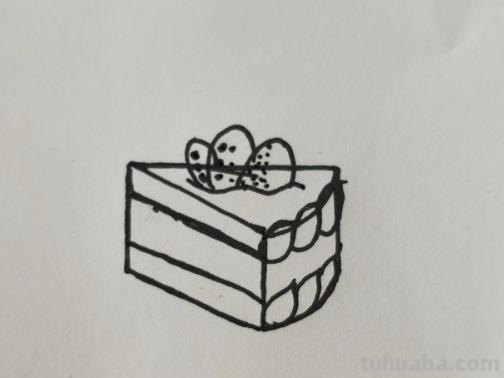 生日蛋糕速写(生日蛋糕速写图片) 生日蛋糕速写(生日蛋糕速写图片)