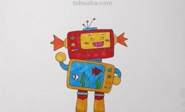机器人怎么画简笔画(人工智能机器人怎么画简笔画) 机器人怎么画简笔画(人工智能机器人怎么画简笔画)