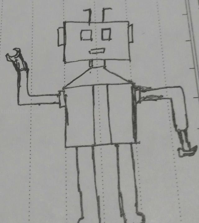 机器人怎么画简笔画(人工智能机器人怎么画简笔画) 机器人怎么画简笔画(人工智能机器人怎么画简笔画)