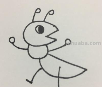 蚂蚁怎么画简笔画(可爱的小蚂蚁怎么画简笔画) 蚂蚁怎么画简笔画(可爱的小蚂蚁怎么画简笔画)
