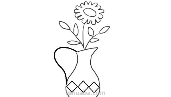 花瓶怎么画简笔画(花瓶怎么画简笔画(还要画花)) 花瓶怎么画简笔画(花瓶怎么画简笔画(还要画花))