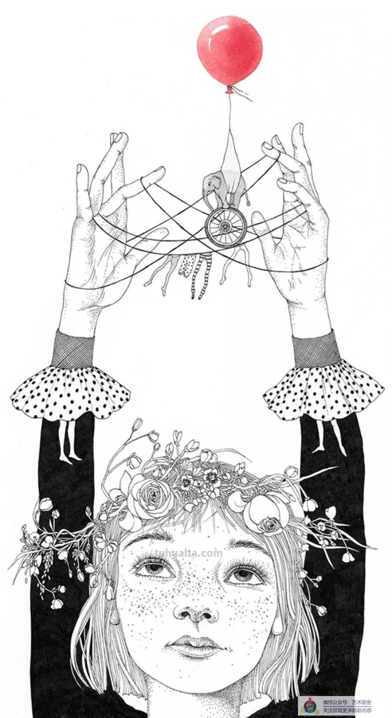 创意素描10幅，画的就是创意，你喜欢哪一个？