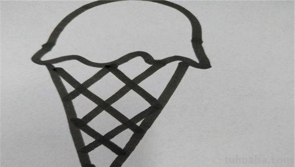 冰淇淋怎么画简笔画(西瓜冰淇淋怎么画简笔画) 冰淇淋怎么画简笔画(西瓜冰淇淋怎么画简笔画)