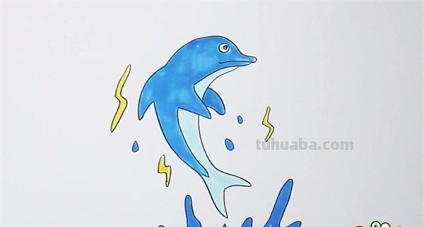 怎么用彩铅画海豚(怎么用彩铅画海豚身上的颜色而且是渐变色) 怎么用彩铅画海豚(怎么用彩铅画海豚身上的颜色而且是渐变色)